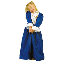 Lade das Bild in den Galerie-Viewer, Mädchen Prinzessin Partykleid Gr. 122 Blau
