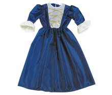 Lade das Bild in den Galerie-Viewer, Mädchen Prinzessin Partykleid Gr. 122 Blau
