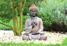 Lade das Bild in den Galerie-Viewer, Buddha Figur Groß 40cm Statue Buddhismus Sitzend Meditation Budda
