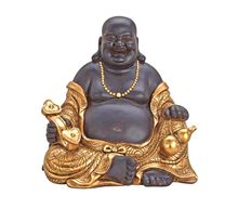 Lade das Bild in den Galerie-Viewer, Glücklicher Buddha Figur Groß 30cm
